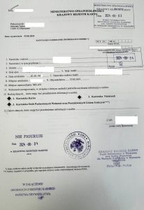 Справка о несудимости + апостиль + присяжный перевод в Польше